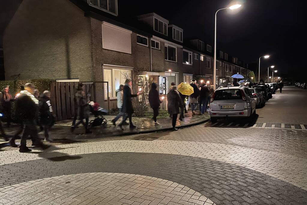 Demonstratie tegen maatregelen