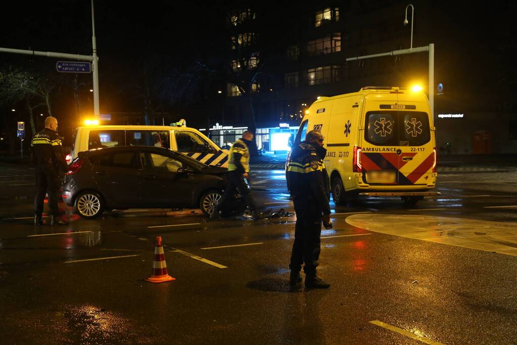 Twee voertuigen betrokken bij ongeval
