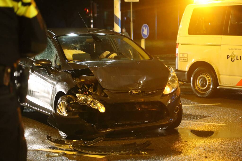 Twee voertuigen betrokken bij ongeval