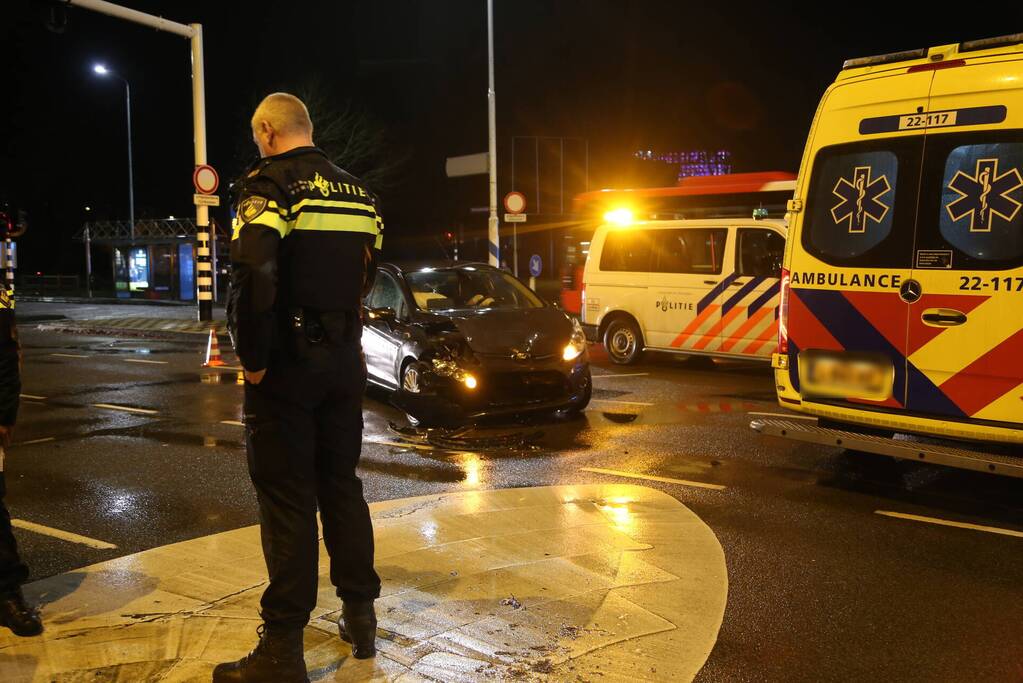 Twee voertuigen betrokken bij ongeval