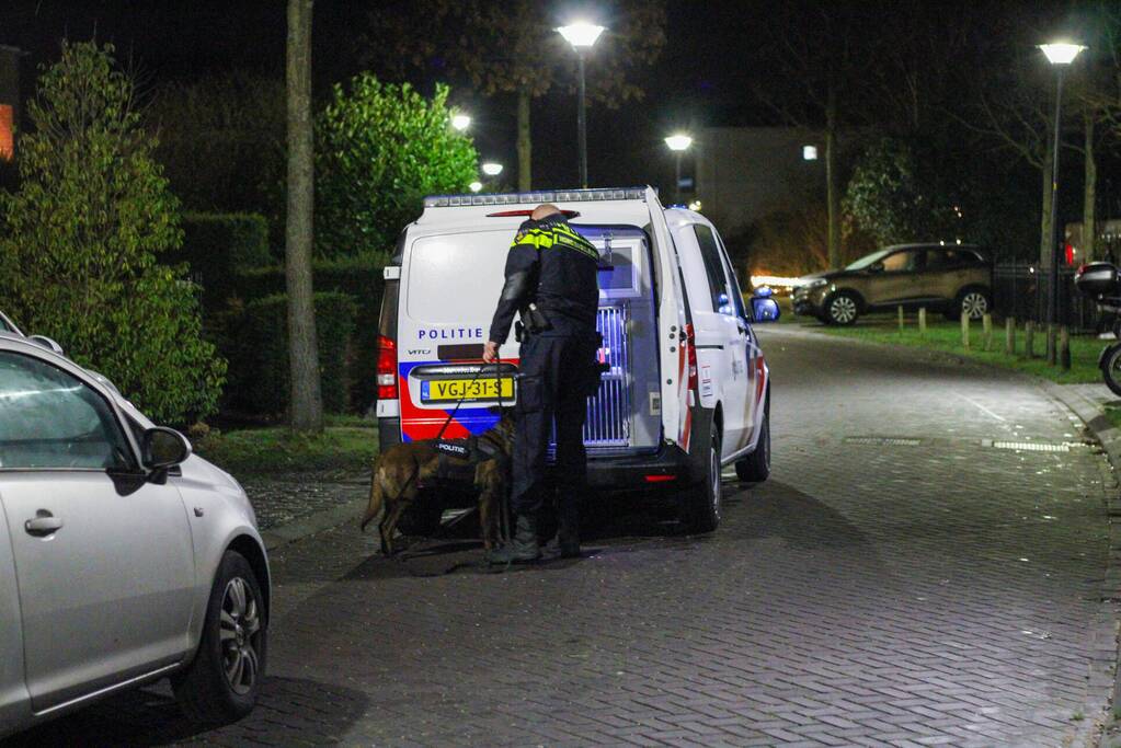 Politiehelikopter ingezet bij woninginbraak