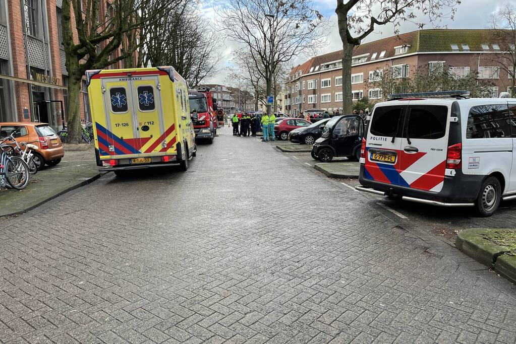 Appartementencomplex vol rook door hevige brand