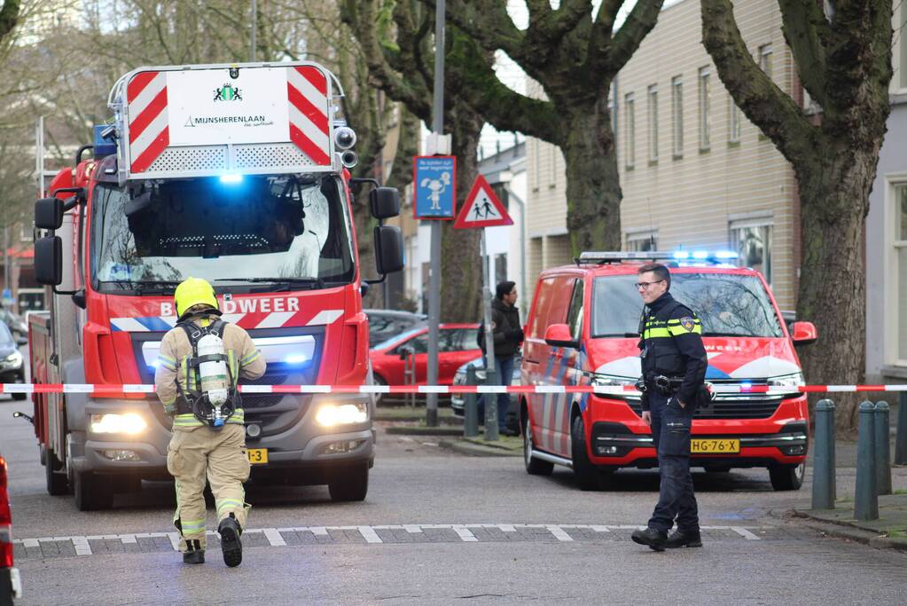Appartementencomplex vol rook door hevige brand