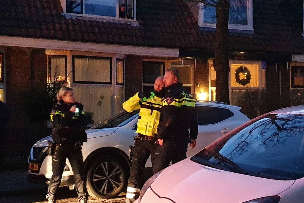 Gewonde bij brand in woning