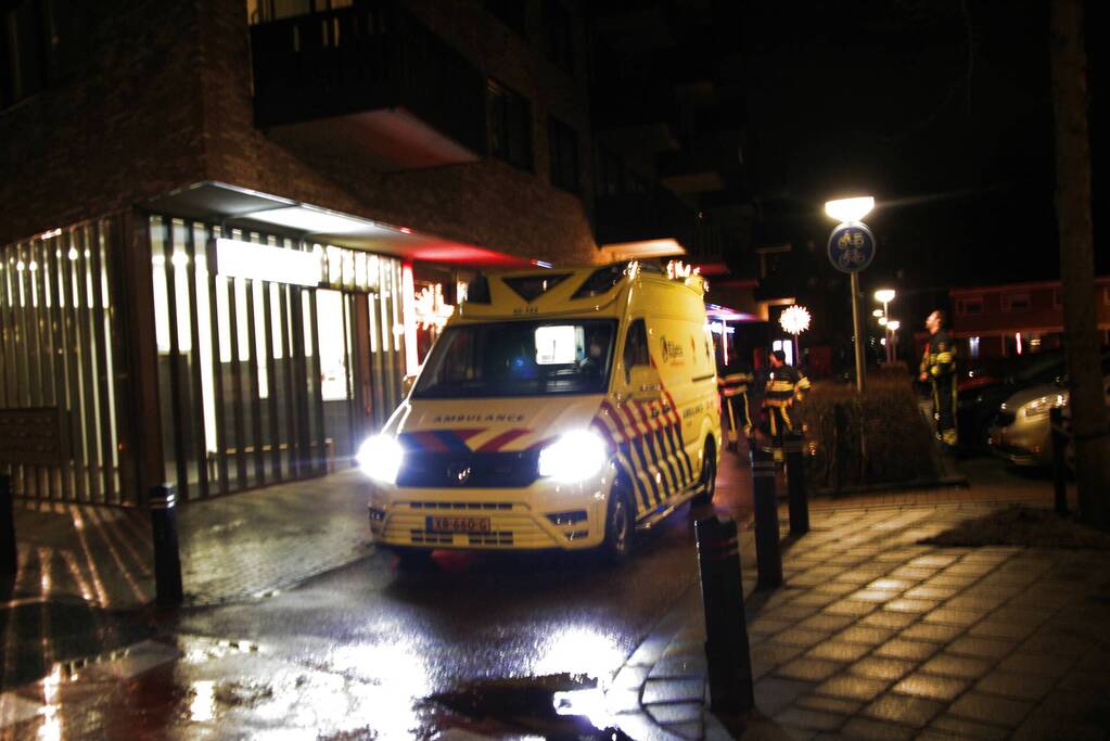 Bewoner gecontroleerd na brandmelding