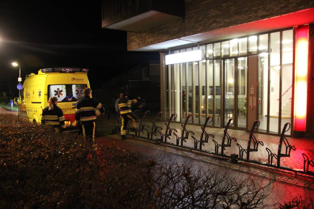 Bewoner gecontroleerd na brandmelding