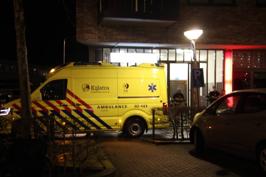 Bewoner gecontroleerd na brandmelding