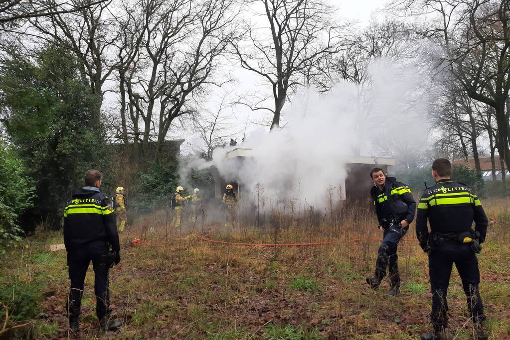 Brand ontstaan in leegstaand pand