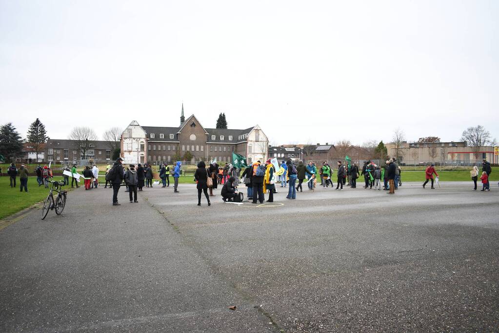 Demonstratie voor behoud van het Sterrebos