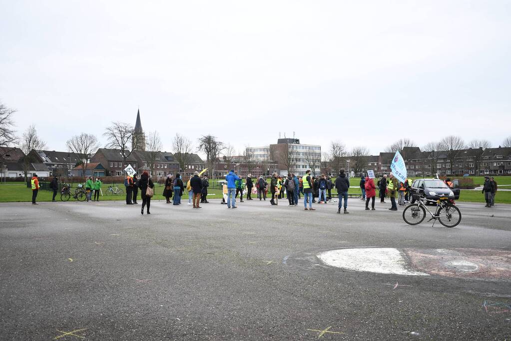 Demonstratie voor behoud van het Sterrebos