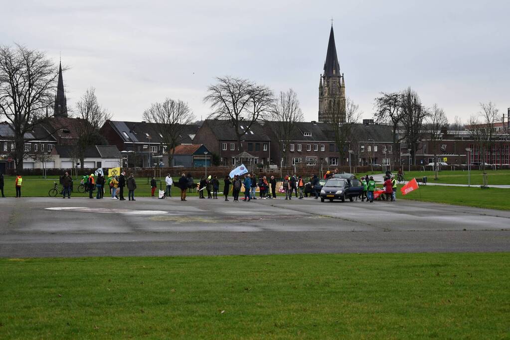 Demonstratie voor behoud van het Sterrebos