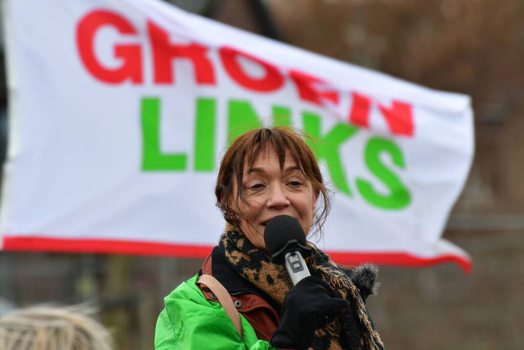 Demonstratie voor behoud van het Sterrebos