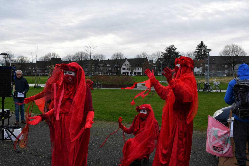 Demonstratie voor behoud van het Sterrebos