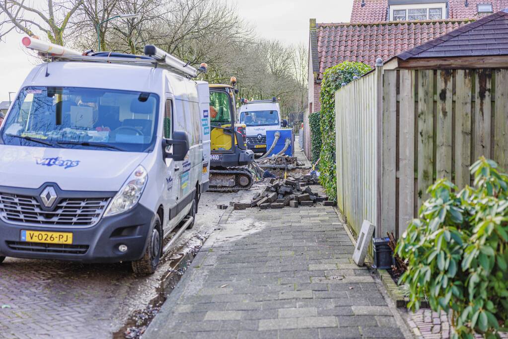 Ruim honderd huishoudens zonder water
