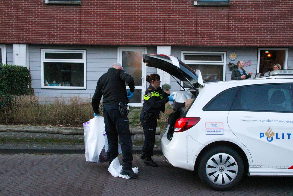 Politie onderzoekt inbraak in woning
