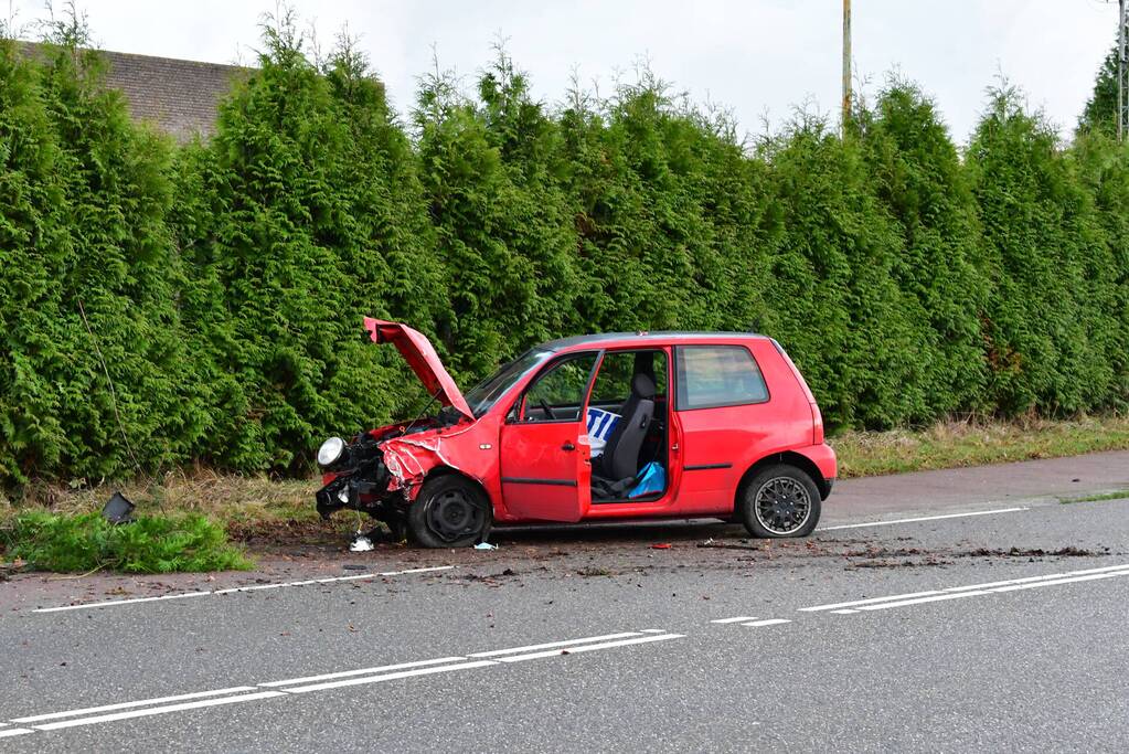 Persoon gewond na ongeval