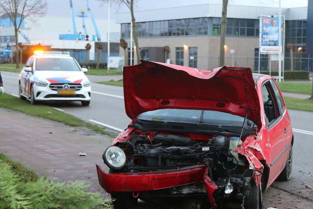 Persoon gewond na ongeval