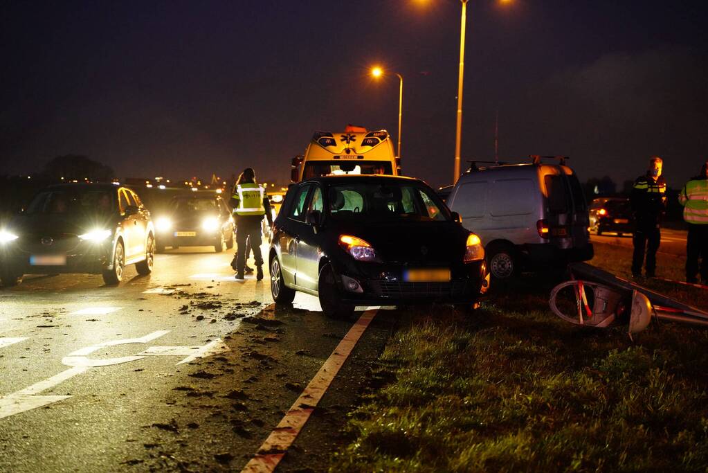 Veel schade na ongeval