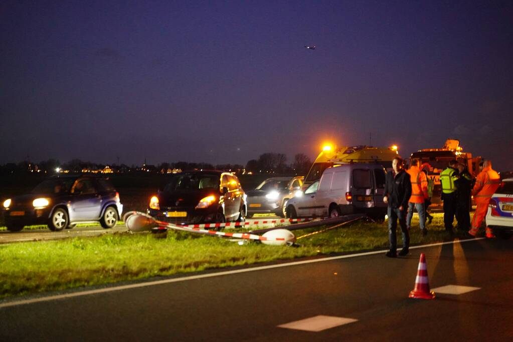 Veel schade na ongeval