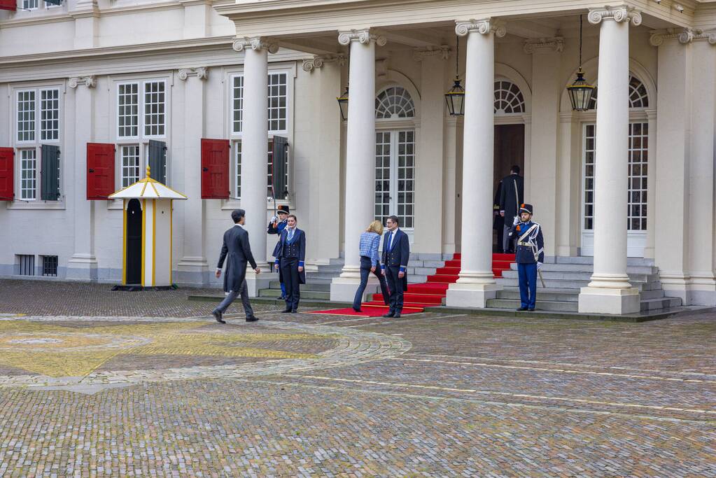 Beëdigd nieuw kabinet Rutte IV