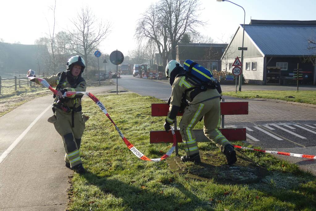 Gaslekkage geraakt tijden graafwerkzaamheden