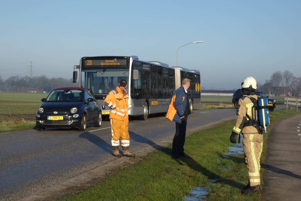 Gaslekkage geraakt tijden graafwerkzaamheden