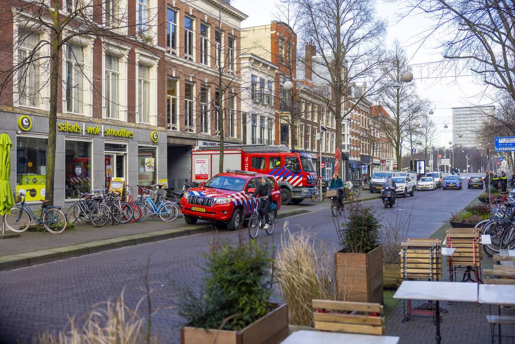 Pand ontruimd door instortende schoorsteen