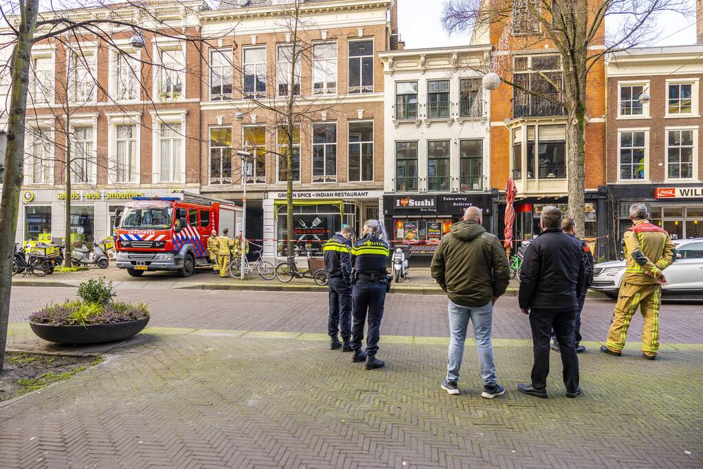 Pand ontruimd door instortende schoorsteen