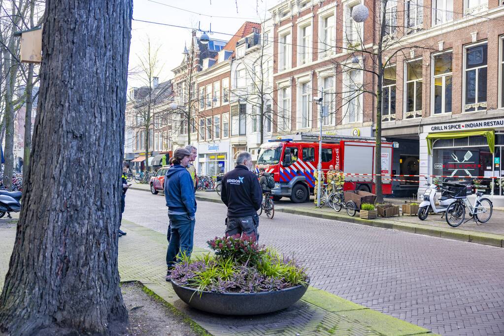 Pand ontruimd door instortende schoorsteen