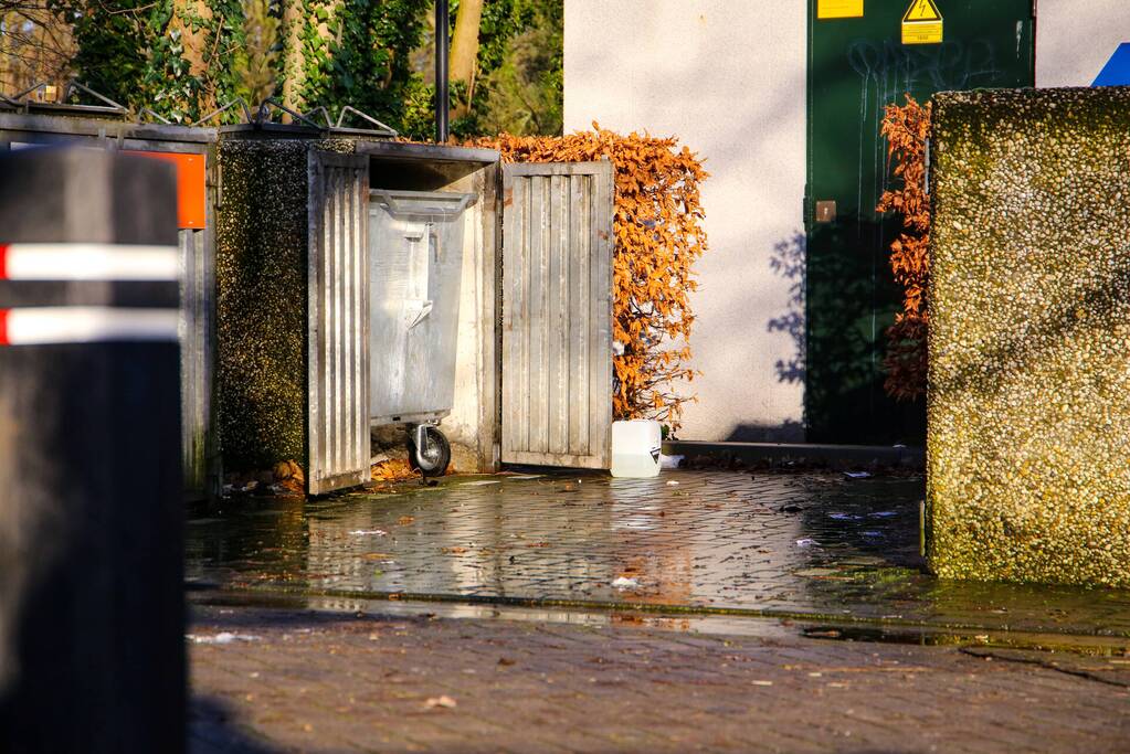 Jerrycan met onbekende vloeistof aangetroffen