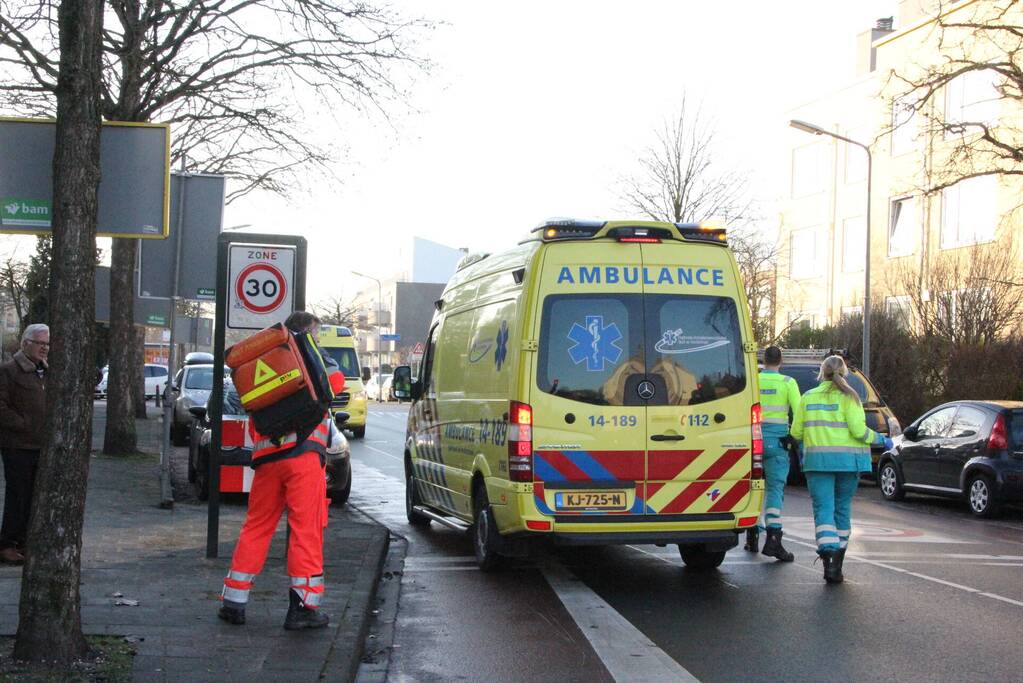 Traumahelikopter trekt veel bekijks