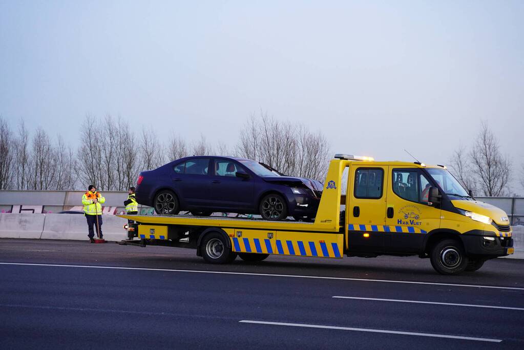 Schade bij kop-staart botsing
