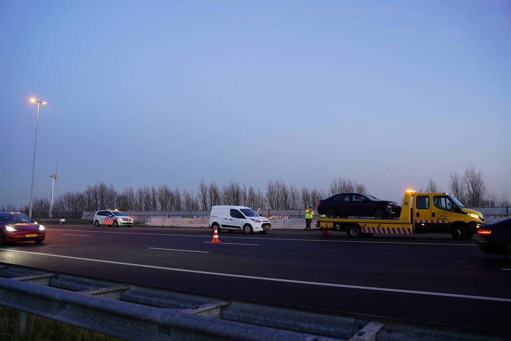 Schade bij kop-staart botsing