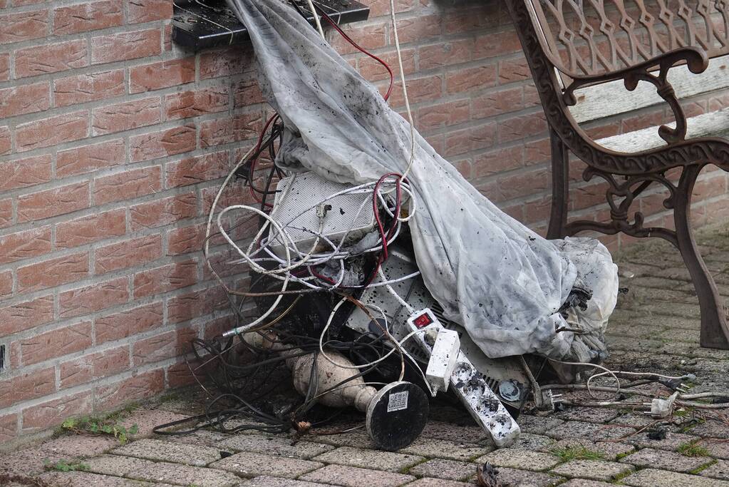 Schade door brand in woning