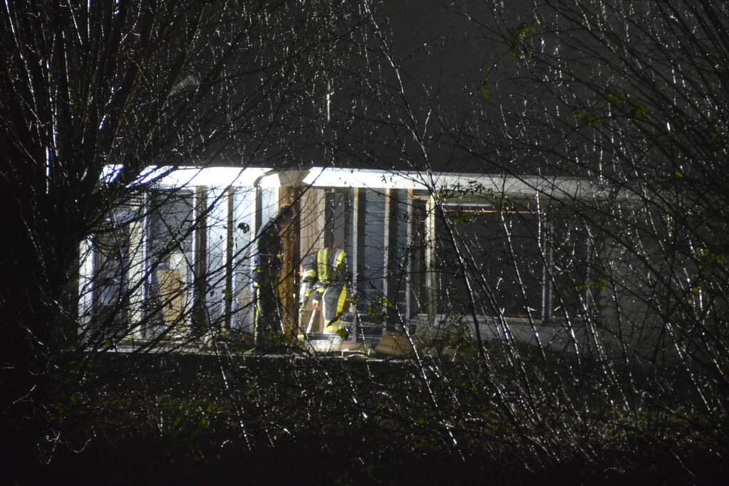 Brand aan boord van woonboot