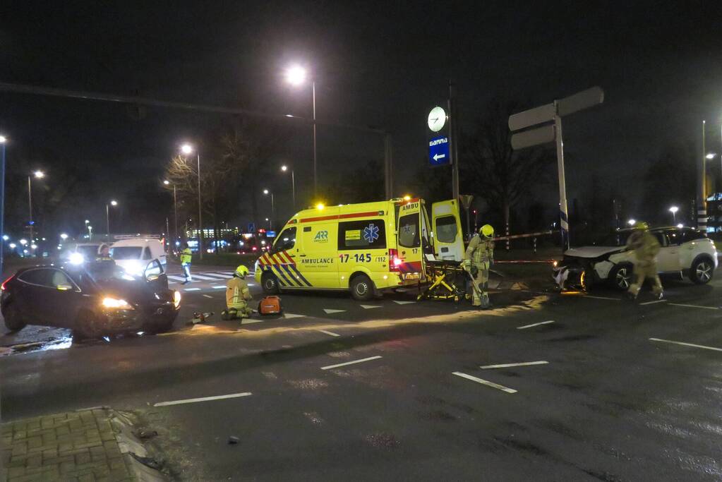 Persoon gewond na ongeval