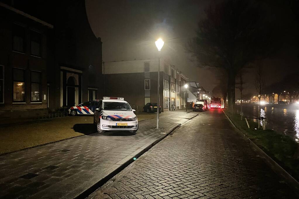 Brand in schoorsteen van woning snel geblust