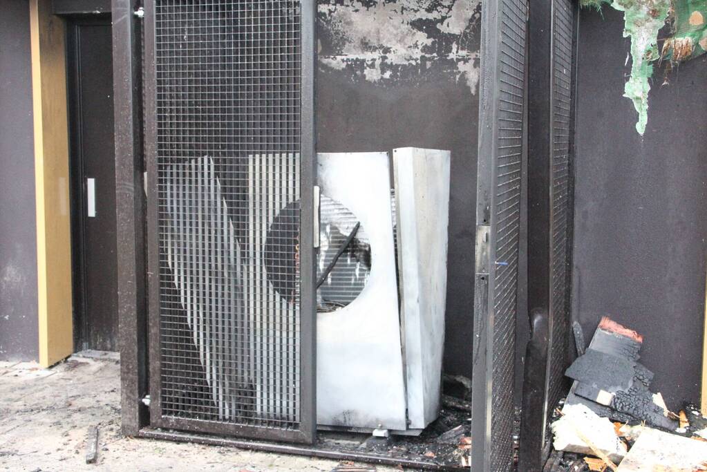 Forensische opsporing na brand jongerencentrum