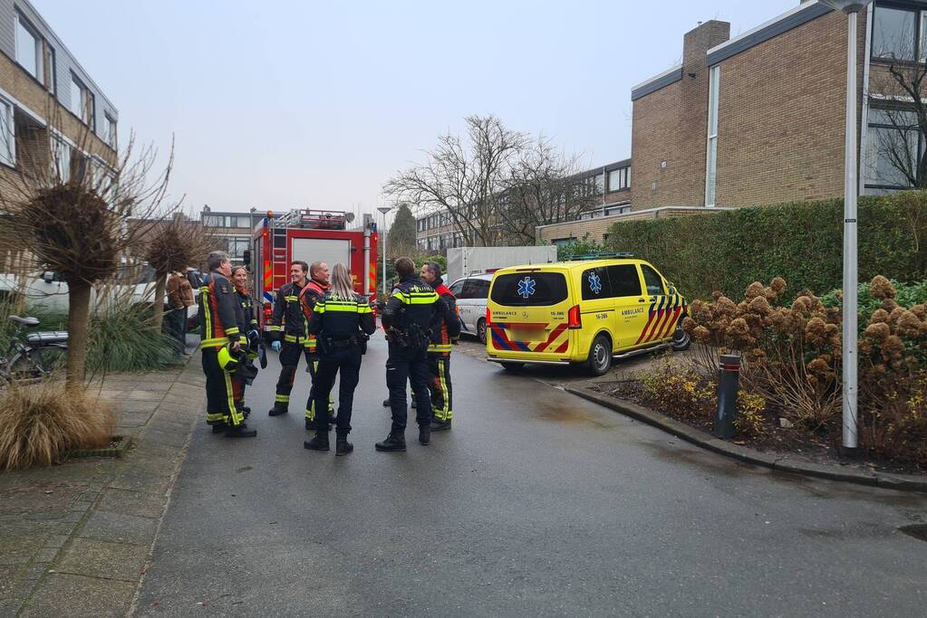 Persoon vast tussen spaken van e-bike