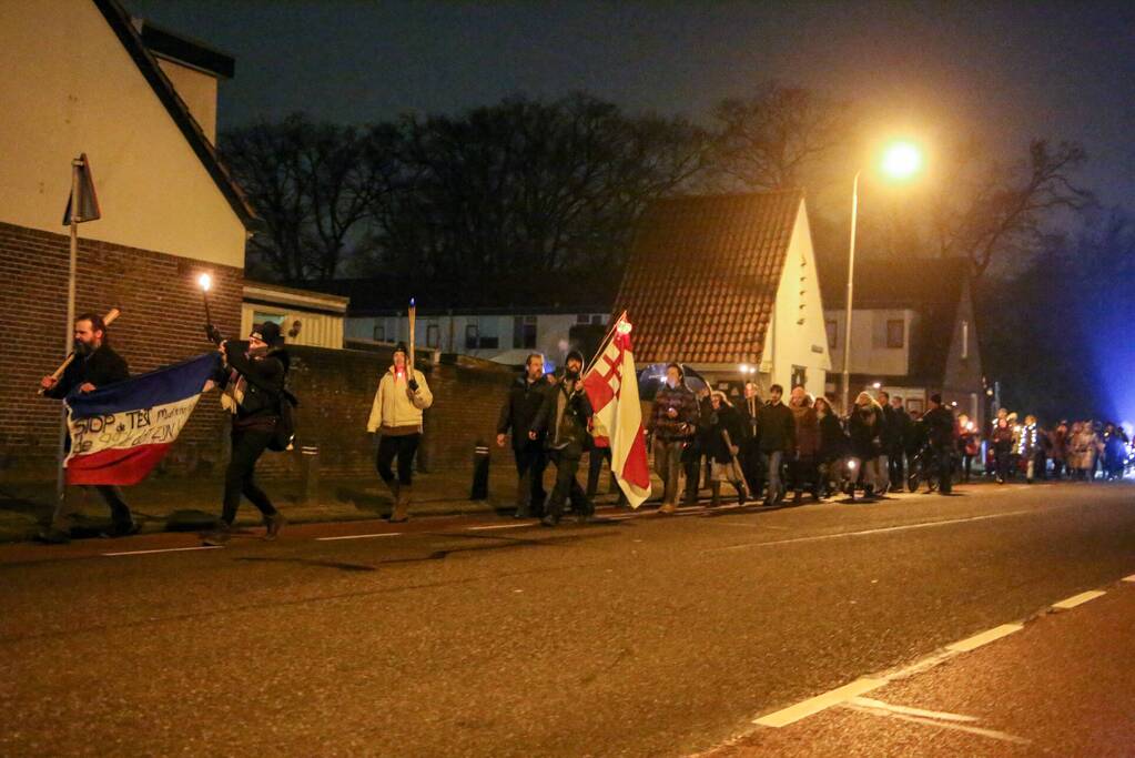 Grote opkomst bij demonstratie Nederland in Verzet