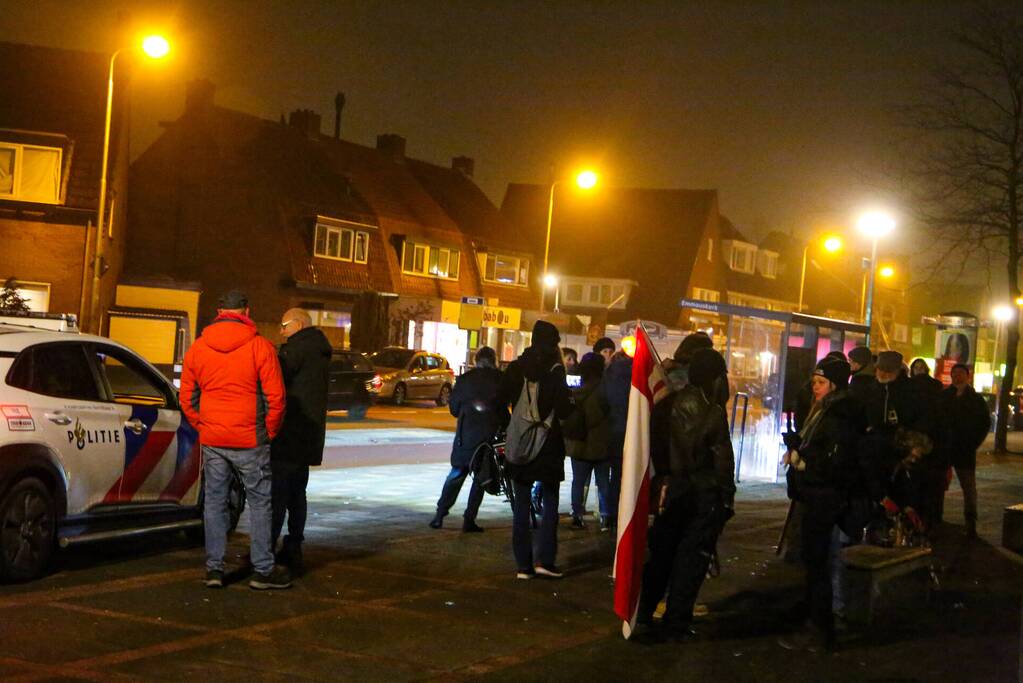 Grote opkomst bij demonstratie Nederland in Verzet