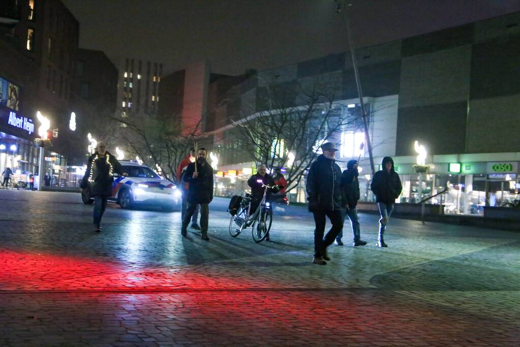 Grote opkomst bij demonstratie Nederland in Verzet