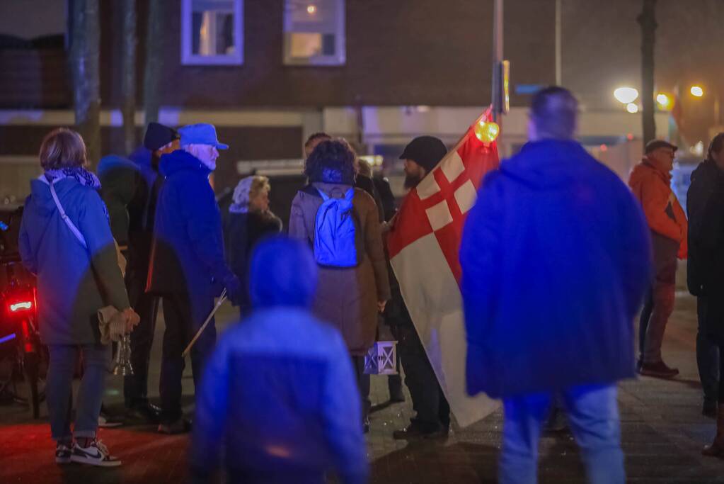 Grote opkomst bij demonstratie Nederland in Verzet