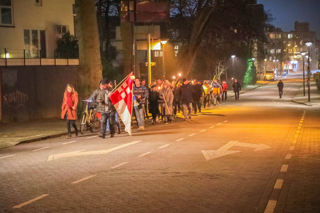 Grote opkomst bij demonstratie Nederland in Verzet