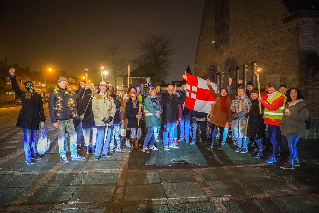 Grote opkomst bij demonstratie Nederland in Verzet