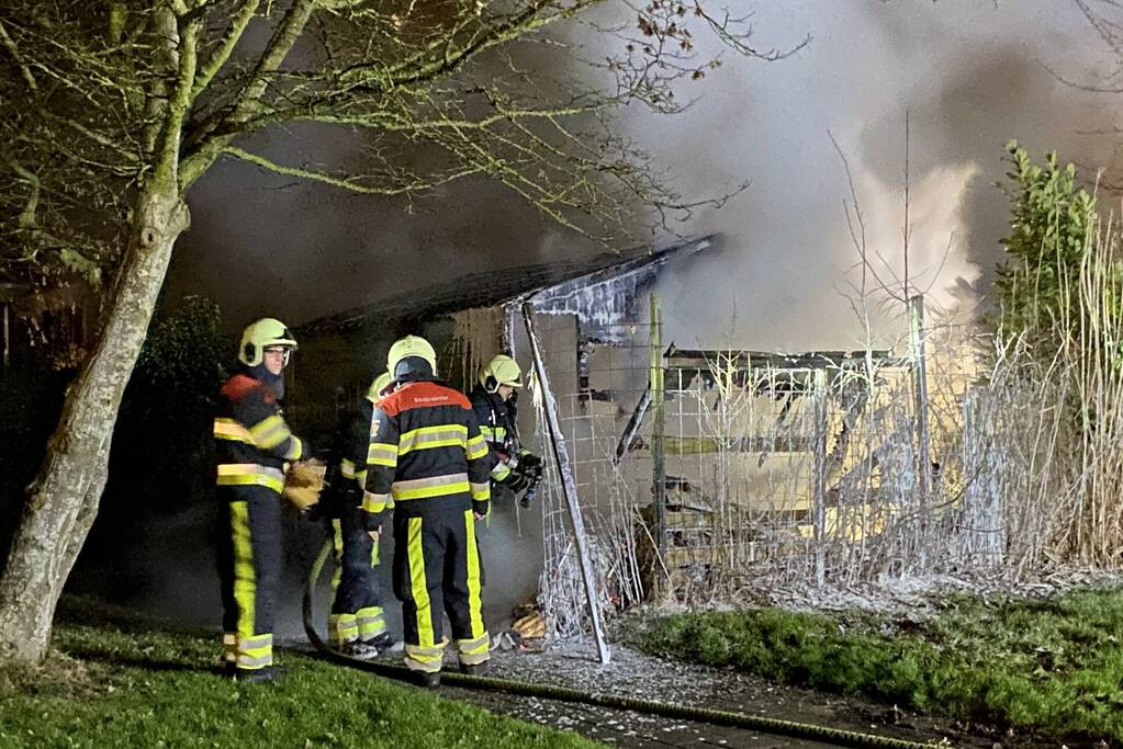 Wederom brand in dezelfde schuur