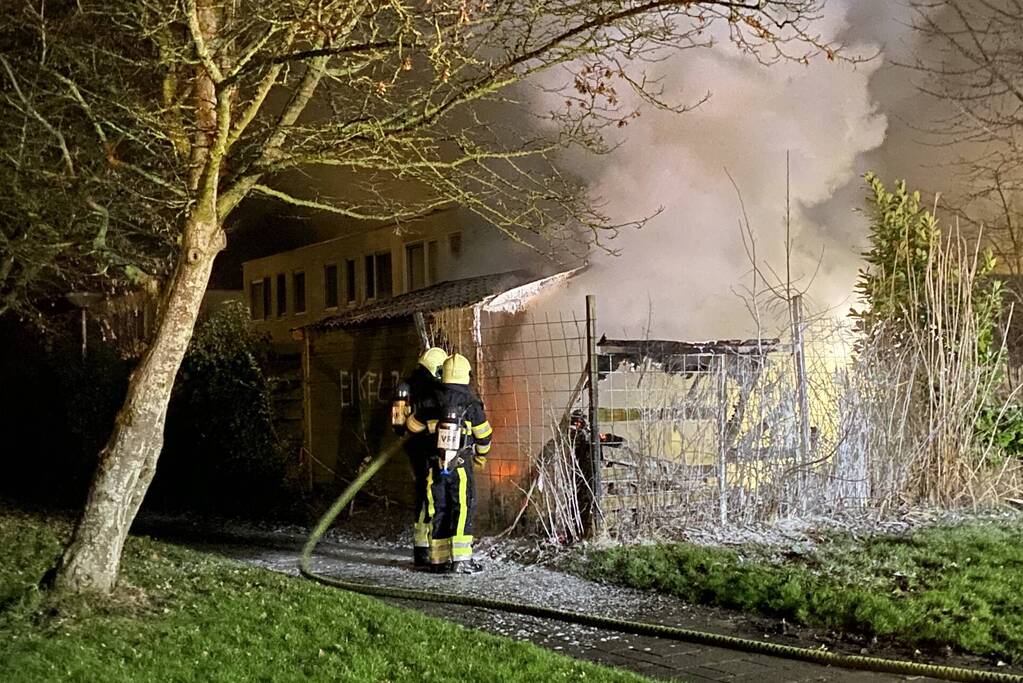 Wederom brand in dezelfde schuur