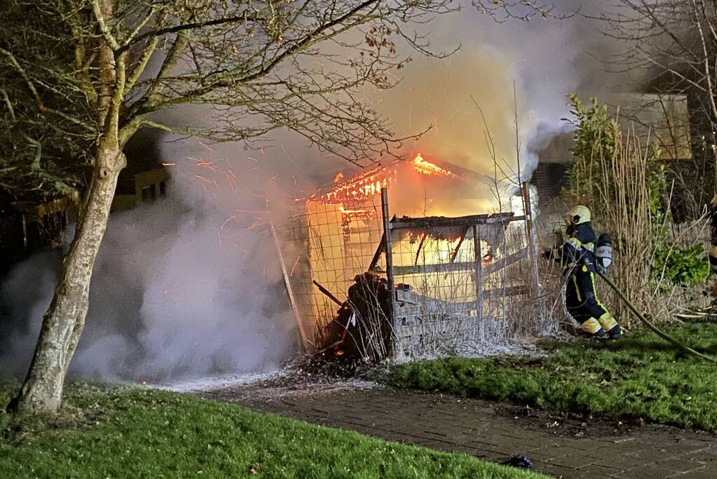 Wederom brand in dezelfde schuur