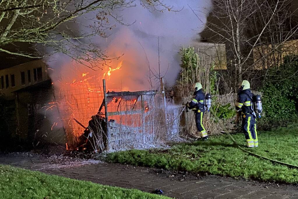 Wederom brand in dezelfde schuur