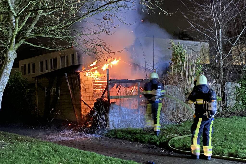 Wederom brand in dezelfde schuur